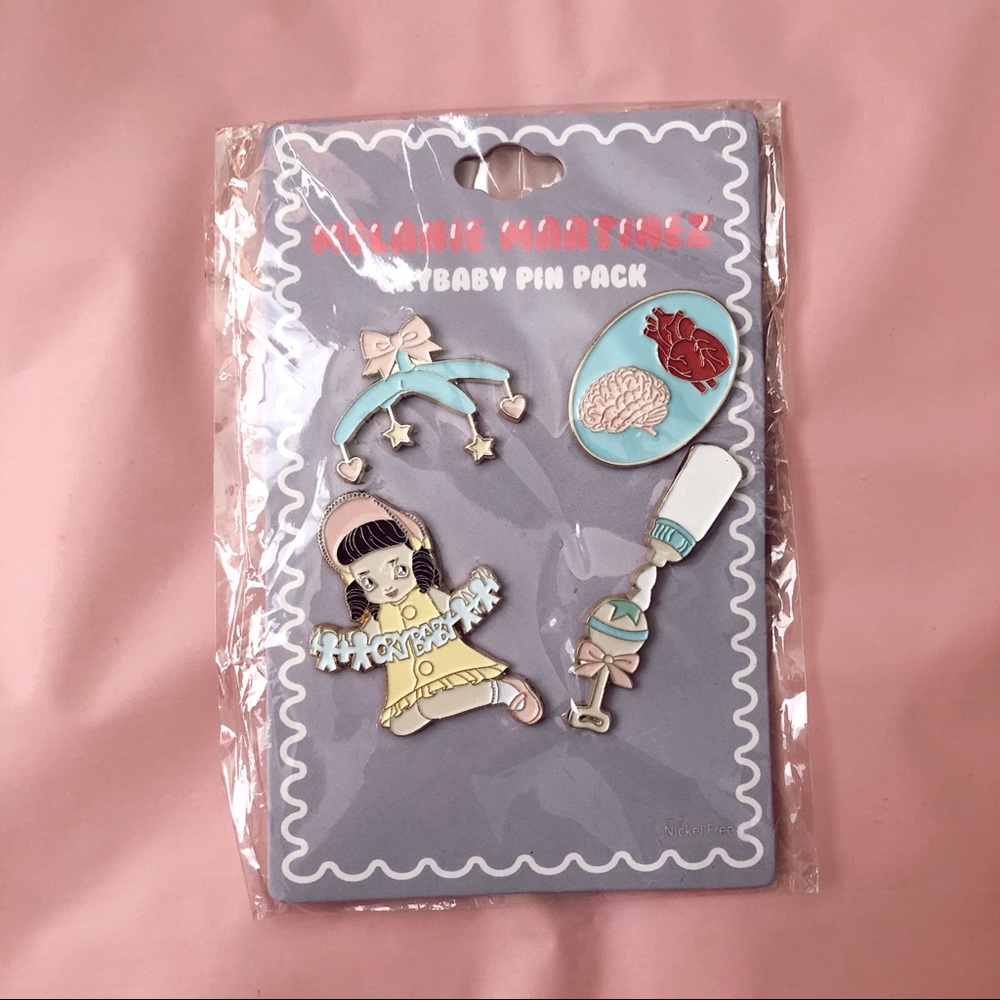 melanie martinez crybaby pin pack